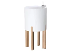 Bestpreis 🎁 Blumentopf Mondum rund in weiß 💯