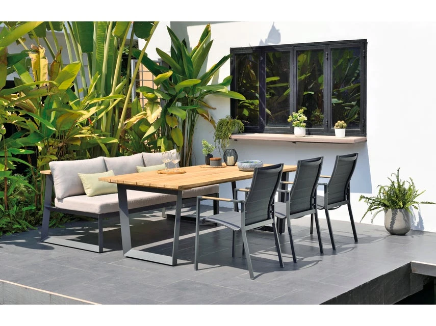 Aktion 👍 Jardini Gartentisch San Antonio - 98,5/75/216 cm in braun 😉 4 Aktion 👍 Jardini Gartentisch San Antonio - 98,5/75/216 cm in braun 😉 – Bild 2