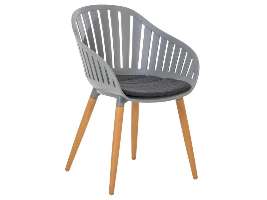 Rabatt 😉 Jardini Gartenstuhl Siena - 55/80/54,5 cm in grau 👏 3 Rabatt 😉 Jardini Gartenstuhl Siena - 55/80/54,5 cm in grau 👏