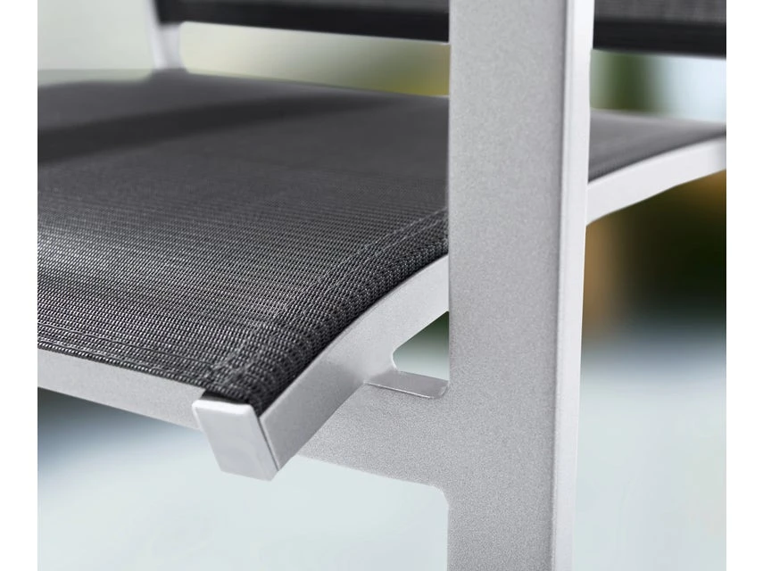 Brandneu 💯 Stapelstuhl Meran - 61/98/57 cm in grau ⌛ 6 Brandneu 💯 Stapelstuhl Meran - 61/98/57 cm in grau ⌛ – Bild 4