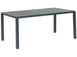 Auslauf 💯 Jardini Speiseloungetisch Bali - 87/68/160 cm in dunkelgrau 🔥