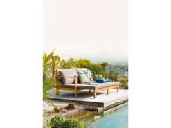 Coupon ⌛ Jardini Loungesofa Valerian - 190/75/71-129 cm in braun 😉 -GARTENMÖBEL Verkäufe 6542517 0574752 3 24243892 1