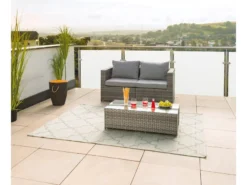 Rabatt 🎁 Jardini Loungegarnitur Laterza 7-teilig in grau 💯 -GARTENMÖBEL Verkäufe 6542531 0574766 3 24244858