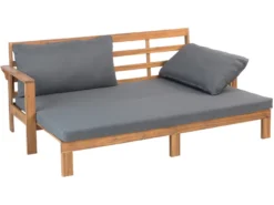 Coupon ⌛ Jardini Loungesofa Valerian - 190/75/71-129 cm in braun 😉 -GARTENMÖBEL Verkäufe 6542694 0574890 2 24243892 1