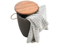 Beste Bewertungen von 😍 Jardini Hocker Luba - 35/45/35 cm in dunkelgrau ✨ -GARTENMÖBEL Verkäufe 6542760 0574950 3 24248404 1