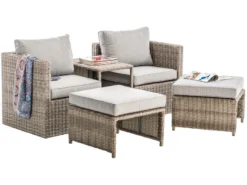 Am billigsten 🔔 Jardini Loungegarnitur Honolulu 5-teilig in grau 😉 15 Am billigsten 🔔 Jardini Loungegarnitur Honolulu 5-teilig in grau 😉 -GARTENMÖBEL Verkäufe 6542765 0574956 2 24252786