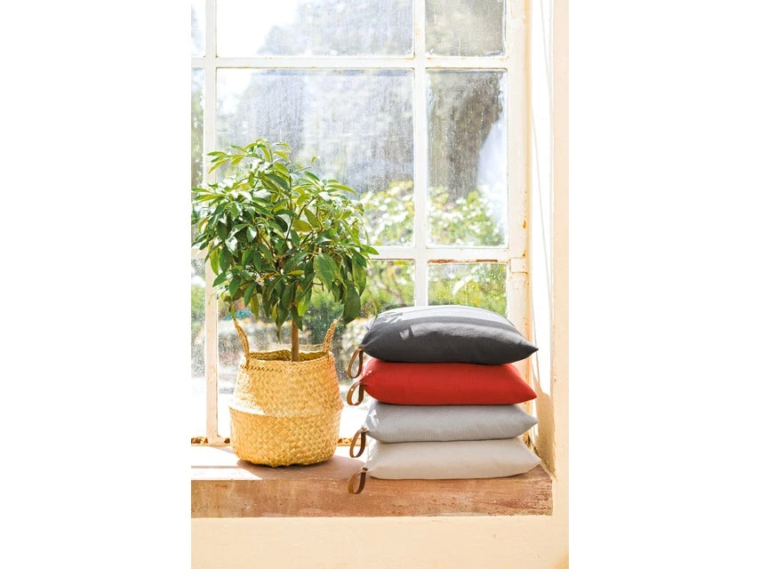 Angebote 🌟 Kissenhülle Korfu - 50x50 cm in dunkelgrau 🤩 4 Angebote 🌟 Kissenhülle Korfu - 50x50 cm in dunkelgrau 🤩 – Bild 2