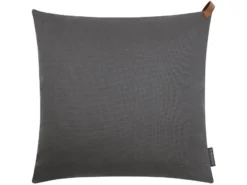 Angebote 🌟 Kissenhülle Korfu - 50x50 cm in dunkelgrau 🤩