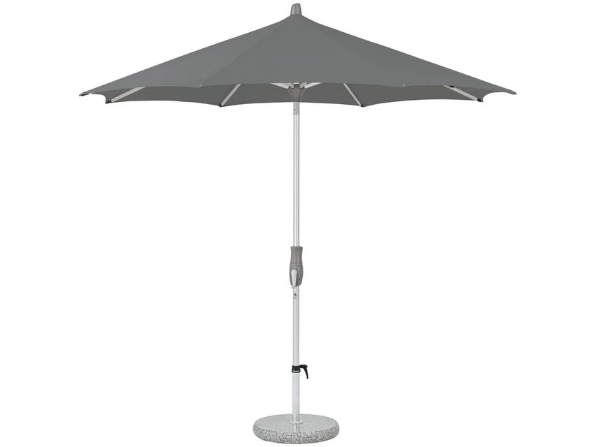 Brandneu ✔️ Sonnenschirm Alu-Twist - 265/300 cm in dunkelgrau ⌛ 3 Brandneu ✔️ Sonnenschirm Alu-Twist - 265/300 cm in dunkelgrau ⌛