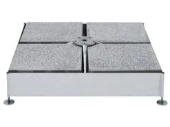 Brandneu ❤️ Schirmständer Sockel M4 - 91/15,5/91 cm in grau ⭐