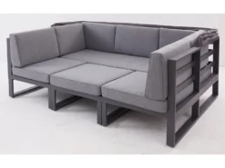 Aktion â Jardini Loungegarnitur Long Island II 4-teilig in grau đ€© 15 Aktion â Jardini Loungegarnitur Long Island II 4-teilig in grau đ€© -GARTENMĂBEL VerkĂ€ufe 6544490 0575733 8 24269707