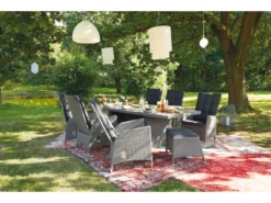 Budget 😍 Jardini Gartenstuhl Barcelona - 65/112/62 cm in grau 🔔 -GARTENMÖBEL Verkäufe 6544938 0576036 2 22118170