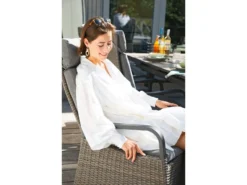 Am billigsten 🎉 Jardini Gartenstuhl Komido - 66/114/78 cm in grau 👏 -GARTENMÖBEL Verkäufe 6544957 0576048 7 24245046