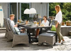 Schlussverkauf 👍 Jardini Gartenhocker Komido - 62/49/48 cm in grau ⌛ -GARTENMÖBEL Verkäufe 6544959 0576055 2 24245070