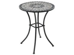 Aktion 🧨 Jardini Gartentisch Rosi - 60/70/60 cm in grau 👍 -GARTENMÖBEL Verkäufe 6544980 0576067 2 24295025