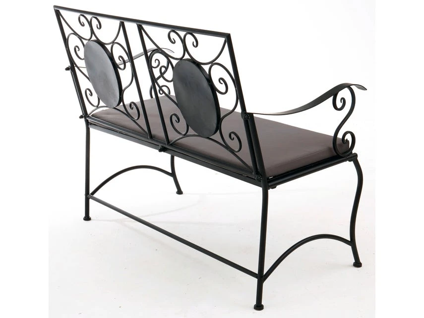 Bester Verkauf ✨ Jardini Gartenbank Rosi - 116/90/56 cm in schwarz ⌛ 7 Bester Verkauf ✨ Jardini Gartenbank Rosi - 116/90/56 cm in schwarz ⌛ – Bild 5