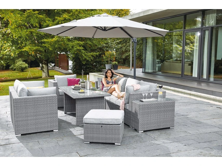 Großhandel 👏 Jardini Gartentisch Rügen - 150/68/85 cm in grau 🔥 4 Großhandel 👏 Jardini Gartentisch Rügen - 150/68/85 cm in grau 🔥 – Bild 2