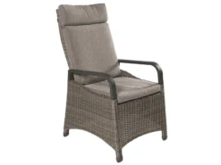 Am billigsten 🎉 Jardini Gartenstuhl Komido - 66/114/78 cm in grau 👏