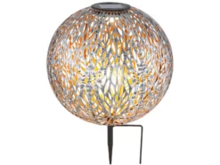 Beste Bewertungen von 🌟 Solarleuchte - 38/27 cm in silberfarben 🌟