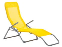 Am billigsten 👏 Jardini Liegestuhl Belize - 56/96/145 cm in gelb 🤩