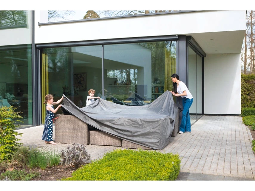 Rabatt ⭐ Winza Schutzhülle für Loungeset - 250/75/250 cm in grau 👏 5 Rabatt ⭐ Winza Schutzhülle für Loungeset - 250/75/250 cm in grau 👏 – Bild 3