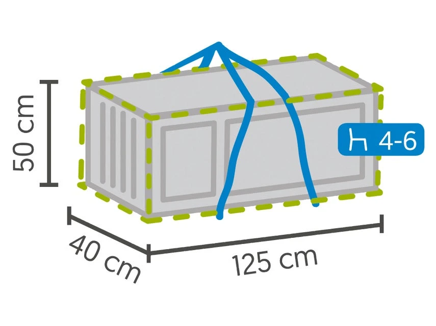 Besorgen 🔔 Winza Aufbewahrungstasche für Kissen - 125/50/40 cm in grau 🥰 7 Besorgen 🔔 Winza Aufbewahrungstasche für Kissen - 125/50/40 cm in grau 🥰 – Bild 5