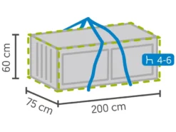 Top 10 🤩 Winza Aufbewahrungstasche für Kissen - 200/75/60 cm in grau 🎁 -GARTENMÖBEL Verkäufe 6553386 0577892 1 24412520