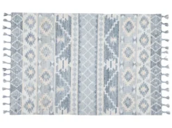 Beste Bewertungen von 🌟 Outdoor-Teppich Kelim - 70x140 cm in grau 👏