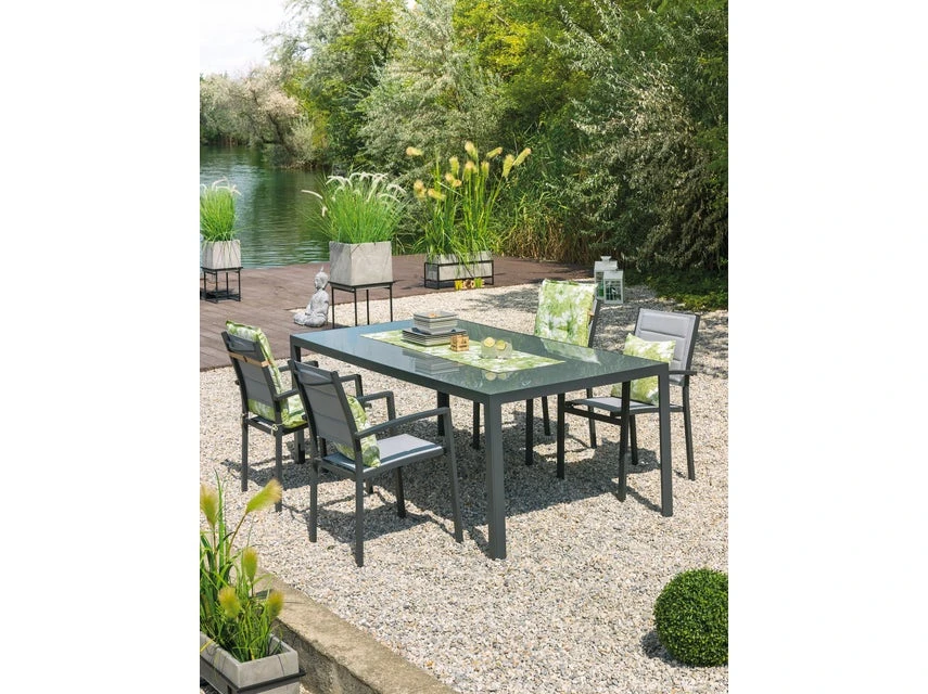 Coupon 🎁 Gartentisch Kamira - 100/75/201 cm in grau 🔥 5 Coupon 🎁 Gartentisch Kamira - 100/75/201 cm in grau 🔥 – Bild 3