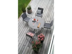 Bestes Angebot 😀 Jardini Gartentisch Antigua II - 110x75 cm in grau ❤️ -GARTENMÖBEL Verkäufe 6627709 0582986 1 23755278