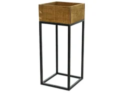 Bestes Angebot 🤩 Jardini Bllumensäule Thorsten - 22/54/22 cm in braun 💯