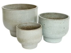 Angebote 🔔 Jardini Blumentopf Petra - 26/32 cm in beige 👍 -GARTENMÖBEL Verkäufe 6746708 0602962 2 24669410