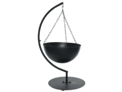 Bestpreis ⌛ Jardini Feuerschale - 66/105/50 cm in dunkelgrau 👍