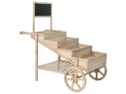 Top 10 ✨ Jardini Pflanzkarre Plantaro - 142/135/75 cm in braun ⭐