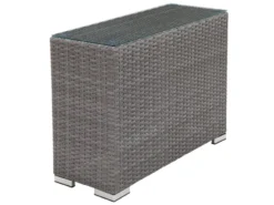 Aktion 👍 Jardini Loungetisch Rügen - 84/60/32 cm in grau 🎁