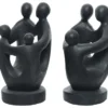 Am billigsten 👏 Jardini Statue Familie - 27/55/31,5 cm in dunkelgrau 🛒 -GARTENMÖBEL Verkäufe 6746776 0603025 1 24664105