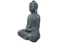 Rabatt 🥰 Jardini Dekofigur Buddha - 61,5/79/35 cm in grau 🤩 -GARTENMÖBEL Verkäufe 6746779 0603028 1 24664197