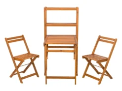 Bestes Angebot 🌟 Jardini Balkonmöbel-Set Mantua 3-teilig in braun 👍 -GARTENMÖBEL Verkäufe 6748007 0603277 3 24580278