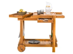 Bestes Angebot ⭐ Jardini Servierwagen Costa Rica - 100/80/60 cm in braun 💯 -GARTENMÖBEL Verkäufe 6748084 0603359 1 24607147