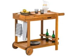 Bestes Angebot ⭐ Jardini Servierwagen Costa Rica - 100/80/60 cm in braun 💯 -GARTENMÖBEL Verkäufe 6748090 0603359 2 24607147