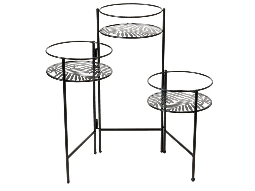 Blitzangebot 🎁 Jardini Pflanzständer - 66/49/22 cm in schwarz 🛒 1 Blitzangebot 🎁 Jardini Pflanzständer - 66/49/22 cm in schwarz 🛒