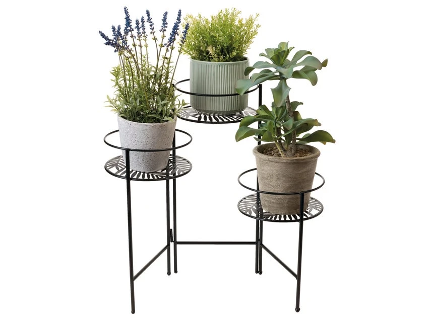 Blitzangebot 🎁 Jardini Pflanzständer - 66/49/22 cm in schwarz 🛒 2 Blitzangebot 🎁 Jardini Pflanzständer - 66/49/22 cm in schwarz 🛒 – Bild 2