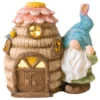 Bester Verkauf 👏 Jardini Dekofigur Zwerg mit Haus - 32/30,5/23 cm in mehrfarbig 🛒 -GARTENMÖBEL Verkäufe 6756404 0605864 2 24667117