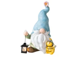 Rabatt ⌛ Jardini Dekofigur Zwerg mit Laterne - 31/51/24,5 cm in mehrfarbig ✨