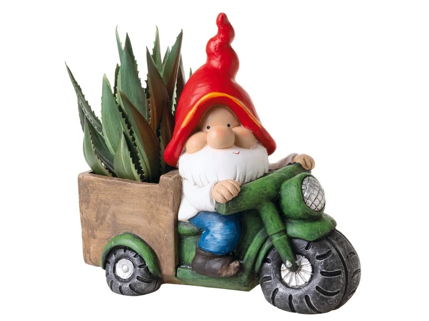 Billig 🧨 Jardini Dekofigur Zwerg auf Traktor/Roller in mehrfarbig 🔥 4 Billig 🧨 Jardini Dekofigur Zwerg auf Traktor/Roller in mehrfarbig 🔥 – Bild 2