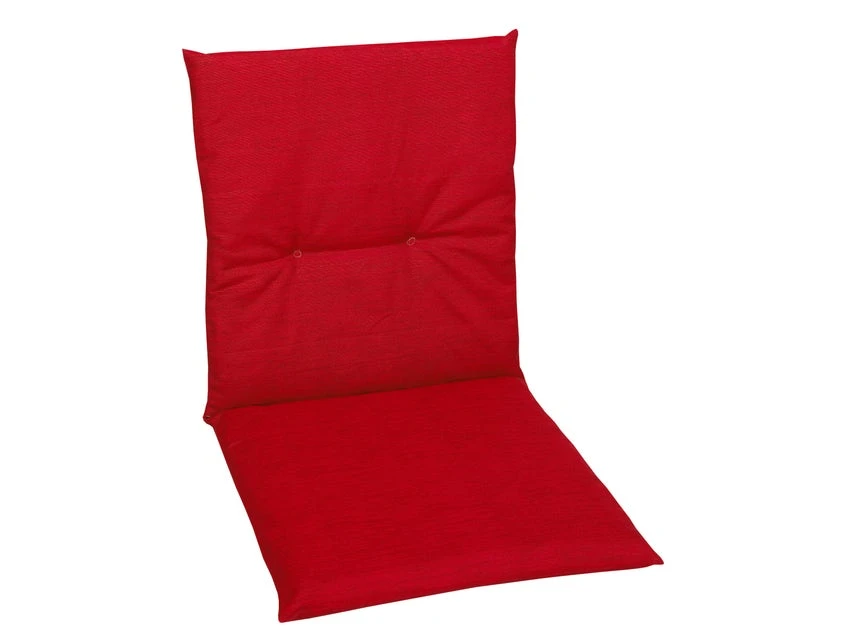 Aktion ✔️ Niederlehnerkissen Jardini Go - 48/5/98 cm in rot 🎉 3 Aktion ✔️ Niederlehnerkissen Jardini Go - 48/5/98 cm in rot 🎉