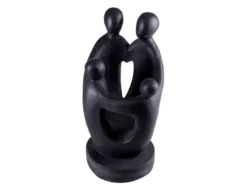 Am billigsten 👏 Jardini Statue Familie - 27/55/31,5 cm in dunkelgrau 🛒 -GARTENMÖBEL Verkäufe 6781273 0611447 2 24664105