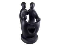 Am billigsten 👏 Jardini Statue Familie - 27/55/31,5 cm in dunkelgrau 🛒 -GARTENMÖBEL Verkäufe 6781274 0611447 3 24664105