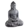 Rabatt 🥰 Jardini Dekofigur Buddha - 61,5/79/35 cm in grau 🤩