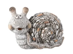 Angebote 🌟 Jardini Dekofigur Schnecke - 17,5/14,5/9 cm in grau 👏